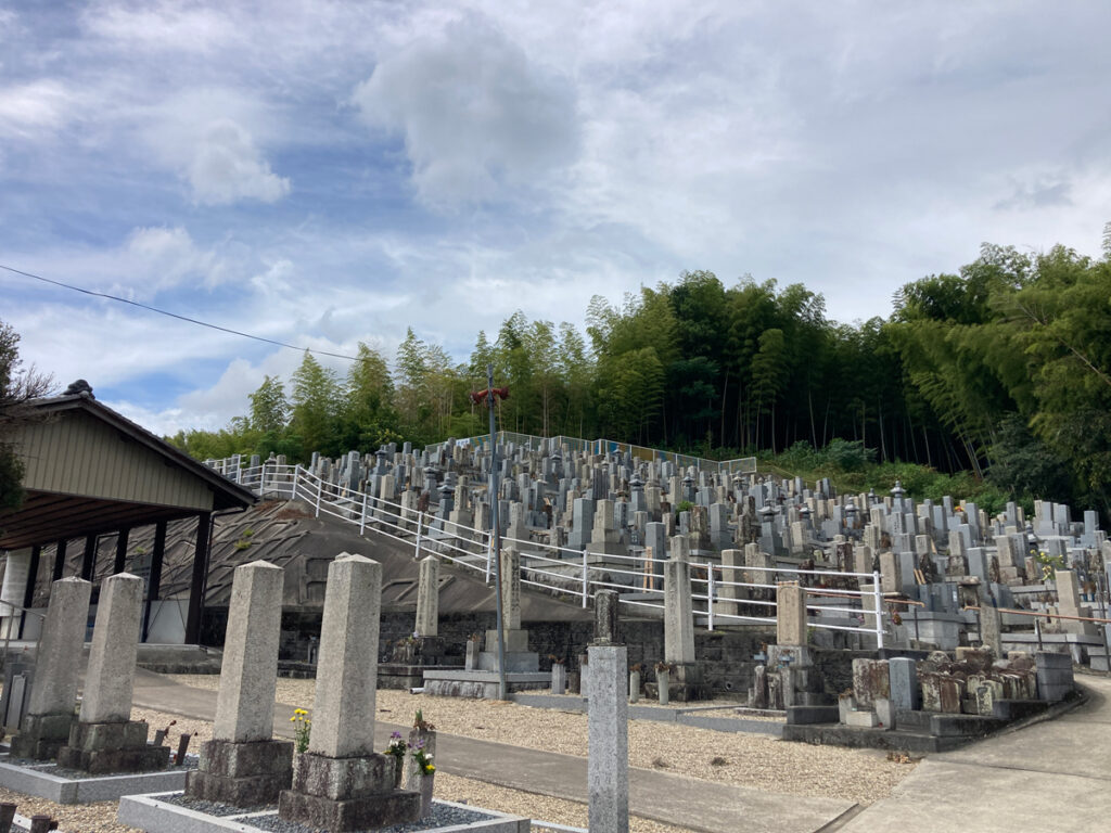 京田辺市にあるお墓、松井墓地