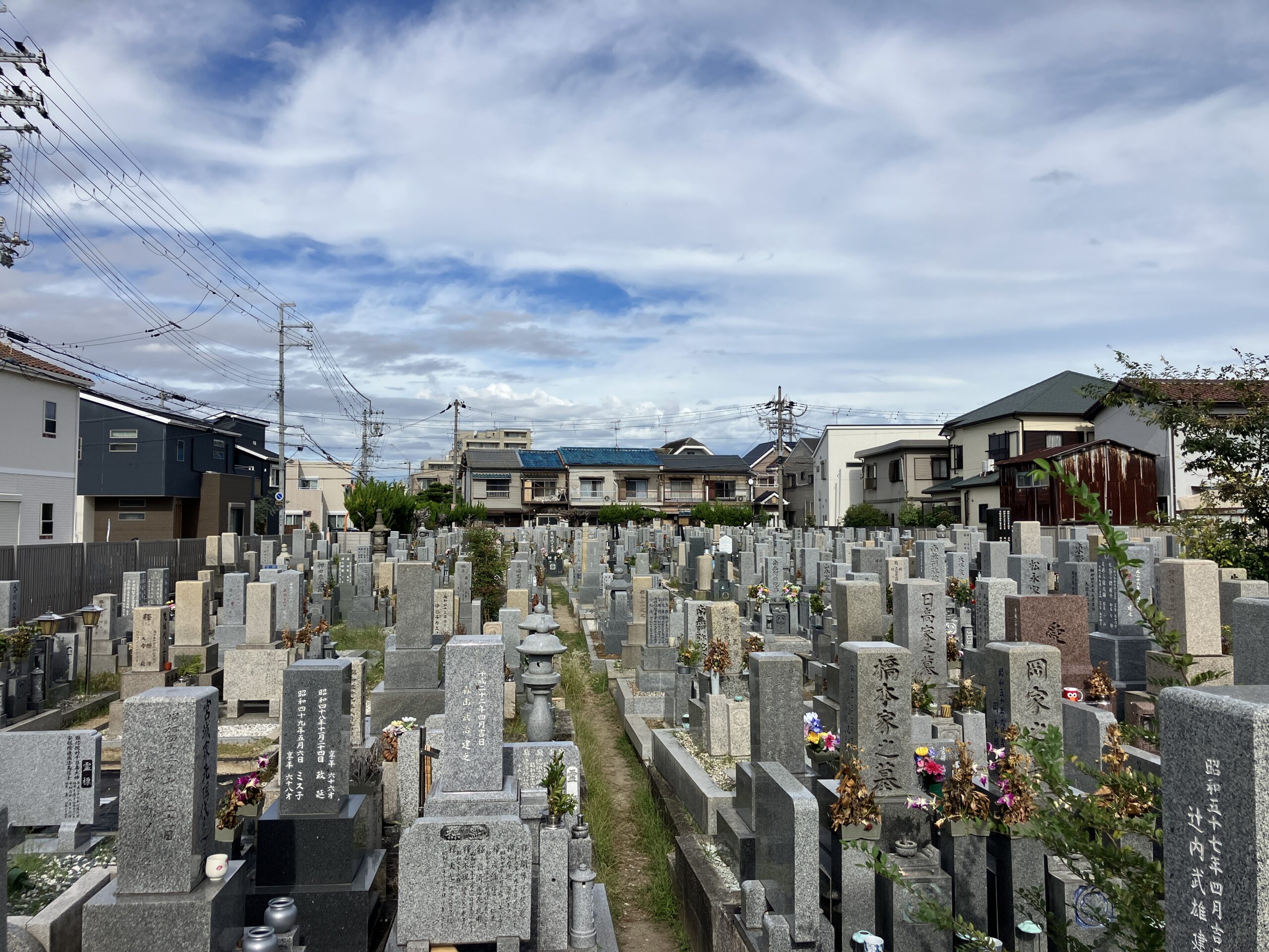 南山東墓地（三山木綾ケ谷）
