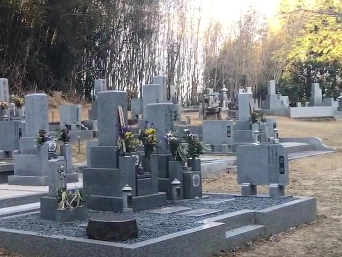 高船池ノ谷墓地　画像粗い（高船池ノ谷）